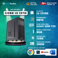 CPU I3-13100/ 8GB RAM/ 120GB SSD | MAY OFFICES 13TH