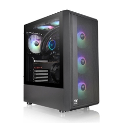 Case Thermaltake S200 Tempered Glass Black