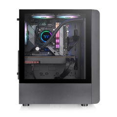 Case Thermaltake S200 Tempered Glass Black