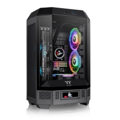 Case Thermaltake The Tower 300 Black Micro Tower Chassis