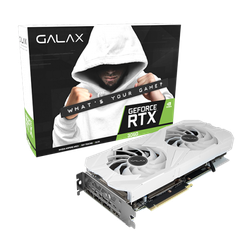 VGA GALAX GeForce RTX™ 3060 EX White (1-Click OC) 12GB GDDR6