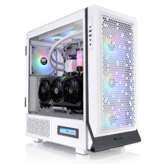 Case Thermaltake Ceres 500 TG ARGB Snow Mid Tower Chassis