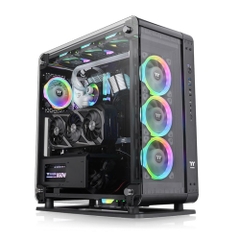 Case Thermaltake Core P6 Tempered Glass Black Mid Tower Chassis