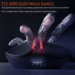 Chuột không dây DARMOSHARK M3S (3 CHẾ ĐỘ KẾT NỐI DÂY / WIRELESS 2.4GHZ / BLUETOOTH 5.0)