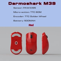 Chuột không dây DARMOSHARK M3S (3 CHẾ ĐỘ KẾT NỐI DÂY / WIRELESS 2.4GHZ / BLUETOOTH 5.0)