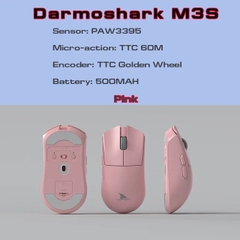 Chuột không dây DARMOSHARK M3S (3 CHẾ ĐỘ KẾT NỐI DÂY / WIRELESS 2.4GHZ / BLUETOOTH 5.0)