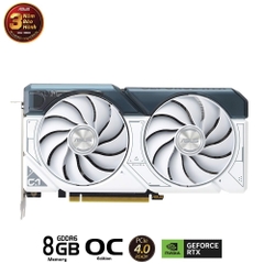 ASUS Dual GeForce RTX 4060 Ti White OC Edition 8GB GDDR6
