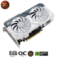 ASUS Dual GeForce RTX 4060 Ti White OC Edition 8GB GDDR6