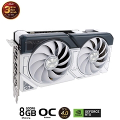 ASUS Dual GeForce RTX 4060 Ti White OC Edition 8GB GDDR6