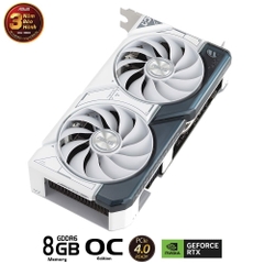 ASUS Dual GeForce RTX 4060 Ti White OC Edition 8GB GDDR6