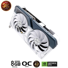 ASUS Dual GeForce RTX 4060 Ti White OC Edition 8GB GDDR6