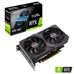 ASUS Dual GeForce RTX 3060 V2 12GB GDDR6 CŨ (2HAND)