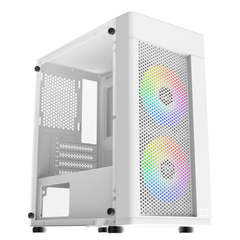 Case xigmatek Aero Arctic 2F White (2 Fan sẵn)