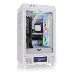 Case Thermaltake TOWER 200 Tempered Glass Snow