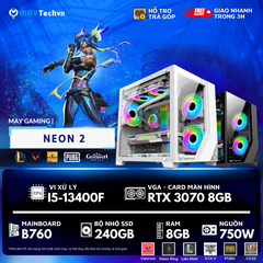 I5-13400F/8GB/RTX 3070 8GB/256GB SSD | PC GAMING NEON 2-4