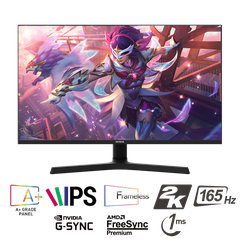 Màn hình Gaming AIWA MZ270L-Y 27 Inch IPS 2K QHD 165Hz 1ms