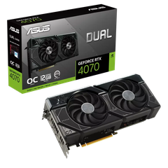 ASUS Dual GeForce RTX™ 4070 OC Edition 12GB GDDR6X