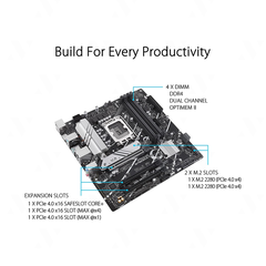 MAINBOARD ASUS PRIME B760M-A DDR4