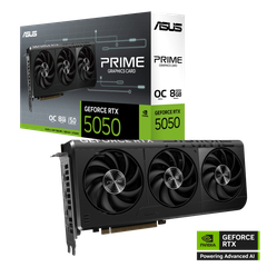 Card màn hình ASUS GeForce RTX 5050 Prime OC 8GB