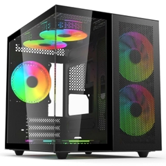 Vỏ Case INFINITY CUBE m-ATX - Framless Case