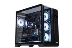 VỎ CASE MIK BARBATOS ATX BLACK / WHITE (LCD DIGITAL) AIO 360
