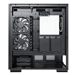 CASE MONTECH SKY TWO BLACK (MID TOWER/MÀU ĐEN) - 4 FAN ARGB