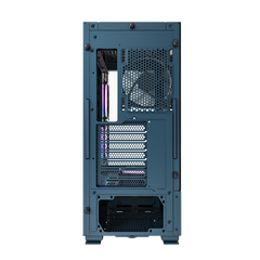 CASE MONTECH SKY TWO MOROCCO BLUE (MID TOWER/MÀU XANH MOROCCO) - 4 FAN ARGB