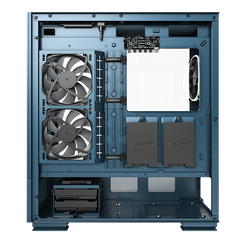 CASE MONTECH SKY TWO MOROCCO BLUE (MID TOWER/MÀU XANH MOROCCO) - 4 FAN ARGB