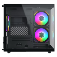 VỎ CASE XIGMATEK AQUA M LITE 3GF (EN44144) - GAMING M-ATX, KÈM 03 FAN XIGMATEK G20F