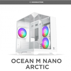 VỎ CASE XIGMATEK OCEAN M NANO (EN45400) M-ATX - NO FAN ĐEN/TRẮNG