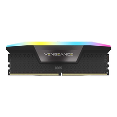 Ram Corsair DDR5, 5600MHz 32GB 2x16GB DIMM, VENGEANCE RGB Black Heatspreader, RGB LED, 1.25V (CMH32GX5M2B5600C36K)