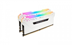 Ram Corsair DDR5, 5200MHz 32GB 2x16GB DIMM, VENGEANCE RGB White Heatspreader, RGB LED, 1.25V (CMH32GX5M2B5200C40W)