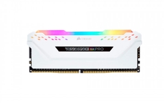 Ram Corsair DDR5, 5200MHz 32GB 2x16GB DIMM, VENGEANCE RGB White Heatspreader, RGB LED, 1.25V (CMH32GX5M2B5200C40W)