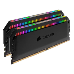 Ram Corsair DDR4, 3200MHz 32GB (2x16GB) DIMM, CL16, DOMINATOR PLATINUM RGB Black Heatspreader, RGB LED (CMT32GX4M2E3200C16)