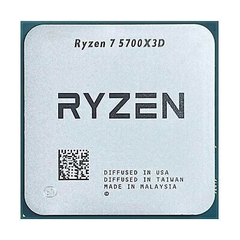 CPU AMD Ryzen 7 5700X3D | 3.0GHz up to 4.1 GHz, 8 Cores 16 Threads, AM4 TRAY NO FAN