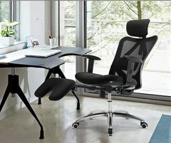GHẾ CÔNG THÁI HỌC SIHOO M18 (CÓ KÊ CHÂN)