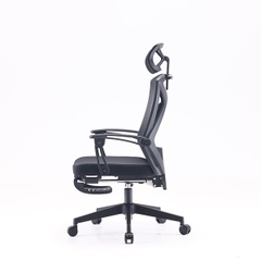 GHẾ CÔNG THÁI HỌC SIHOO M92B (CÓ KÊ CHÂN) - BLACK