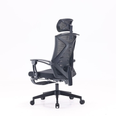 GHẾ CÔNG THÁI HỌC SIHOO M92B (CÓ KÊ CHÂN) - BLACK