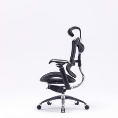 GHẾ CÔNG THÁI HỌC SIHOO M97B - BLACK (CÓ KÊ CHÂN)