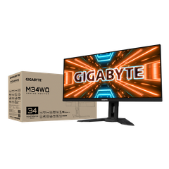 Màn hình Gaming Gigabyte M34WQ A (34 inch/ WQHD/ IPS/ 144Hz/ USB Type-C)