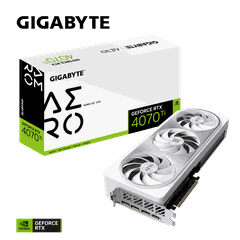 GIGABYTE GeForce RTX 4070 Ti AERO OC 12G