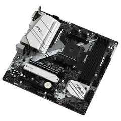 MAINBOARD ASROCK B550M PRO 4 (AMD B550, Socket AM4, m-ATX, 4 khe RAM DDR4)
