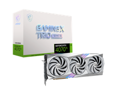 MSI GeForce RTX 4070 Ti GAMING X TRIO WHITE 12G