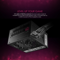 Nguồn máy tính MSI MPG A1000G PCIe5 - 80 Plus Gold - Full modular (1000W)