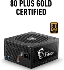 Nguồn máy tính MSI MPG A750GF - 80 Plus Gold - Full modular (750W)