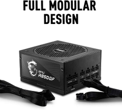 Nguồn máy tính MSI MPG A850GF - 80 Plus Gold - Full modular (850W)