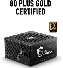 Nguồn máy tính MSI MPG A850GF - 80 Plus Gold - Full modular (850W)