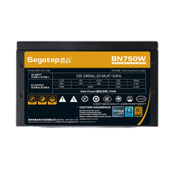 Nguồn máy tính SEGOTEP BN750W 80 PLUS BRONZE (PCIE 5.0/ATX 3.0)
