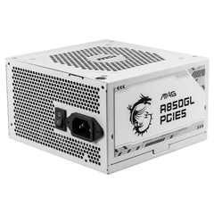 Nguồn máy tính MSI MAG A850GL - 850W( ATX 3.0, PCIe 5.0, Full Modullar, Màu Trắng)