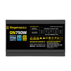 NGUỒN SEGOTEP GN750W 750W 80+ GOLD ATX3.0 PCIe 5.0 - NON-MODULLAR